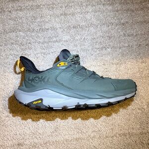 Hoka Kaha 2 GTX Men's Athletic Shoes - Green and Yellow